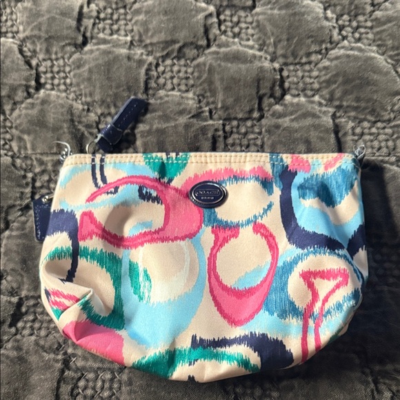 Coach Multicolor Cosmetics Pouch - Picture 1 of 1
